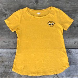 Old Navy Current Mood Smiley Face Shirt